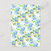 ママ&ベビースロッスシャワーブックベビーカード エンクロージャーカード (裏面)