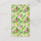 ママ&ベビースロット – ベビー用の書籍 – Shower Card エンクロージャーカード (裏面)