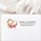 ママ&ベビーディアベビーシャワー住所 シール (インサイチュ)