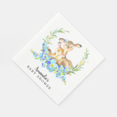 ママ&ベビーディアボーイズシャワー紙ナプキンス スタンダードランチョンナプキン (角)