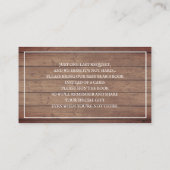 ママ+ベビーベアブックリクエスト エンクロージャーカード (裏面)