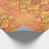 ママ&ベビーベアラッピング紙 ラッピングペーパー (角)