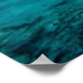 ママ&ベビーマナティー(三人姉妹春) ポスター (角)