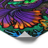 ママ&ベビーマーメイドファンタジーマリンアートハンナリン ポスター (角)