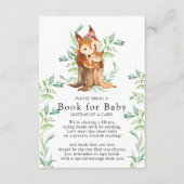 ママ&ベビーリス赤ちゃんシャワーベビーカード用ブック エンクロージャーカード (正面)