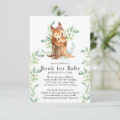 ママ&ベビーリス赤ちゃんシャワーベビーカード用ブック エンクロージャーカード (スタンド正面)