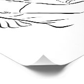 ママ&ベビー2スケッチポスタープリントマイサイムスCC フォトプリント            (角)