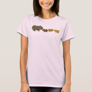 ママ&ベビー- 自然 Tシャツ