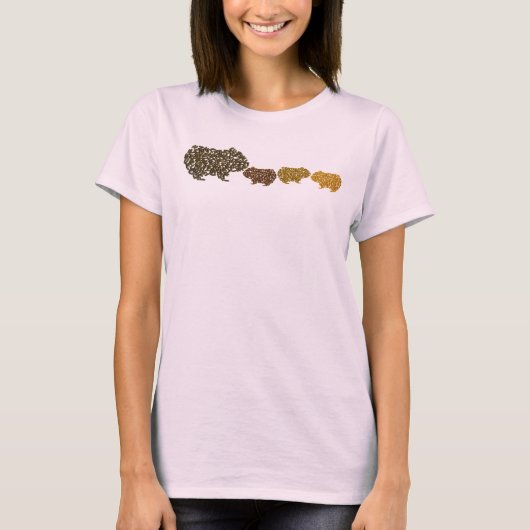 ママ&ベビー- 自然 Tシャツ (正面)