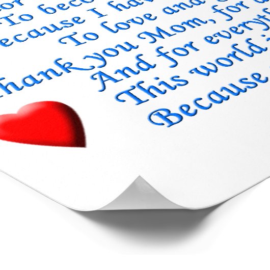 ママ… ポスター (角)