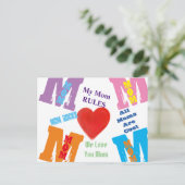 ママ ポストカード (スタンド正面)