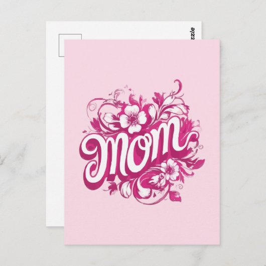 ママ ポストカード (正面/裏面)