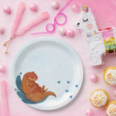 ママ&マイオッタベビーシャワー紙プレート ペーパープレート (パーティー)