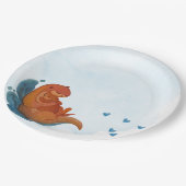 ママ&マイオッタベビーシャワー紙プレート ペーパープレート (アングル)