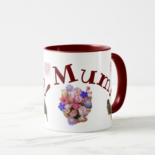 ママ！ マグカップ (正面右)
