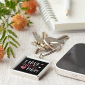 ママ – ママが大好き キーホルダー (側面)