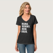 ママ・ママ・ブリー・ママと僕のママは女の子だ Tシャツ (正面フル)