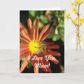ママ、ママ、ママの日が大好き カード (黄色い花)