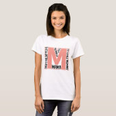 ママ ママ ママ ママ マザー ママ Tシャツ (正面フル)