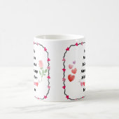 ママ、ママ、ママ、ママ、ママ コーヒーマグカップ (中央)