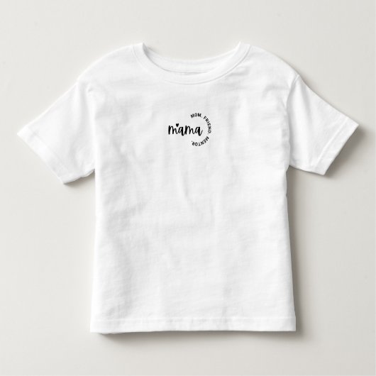 ママ – ママ,友人のメンターToddler Jersey T素晴らし-Shir トドラーTシャツ (正面)