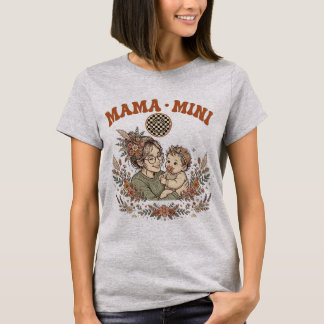 ママ ミニ ライトスチール Tシャツ 