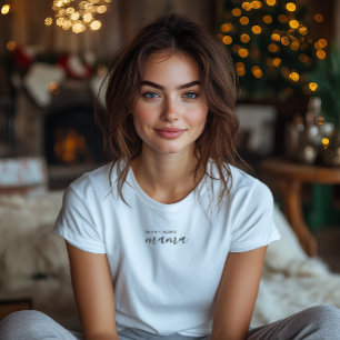ママ  モダン母の子が母の日を名付ける トライブレンドＴシャツ