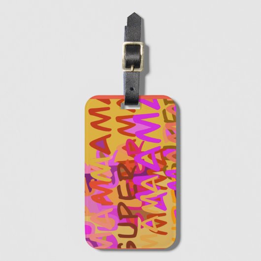 ママ ラゲッジタグ (正面縦)