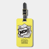ママ！ラゲッジタグ.漫画バージョン旅行ラベル ラゲッジタグ (正面縦)