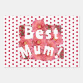 ママ！ラッピングペーパーシートセット ラッピングペーパーシート (正面2)