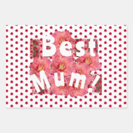 ママ！ラッピングペーパーシートセット ラッピングペーパーシート