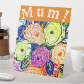 ママ! 台座サイン (インサイチュ)