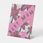 ママ！ 台座サイン (正面)