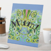 ママ! 台座サイン (インサイチュ)