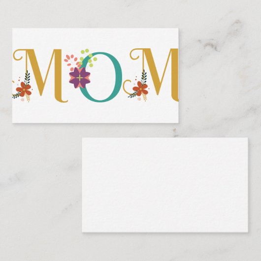 ママ 名刺 (正面/裏面)