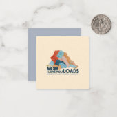 ママ、大好きよ！ ノートカード (正面/裏面インサイチュ)