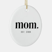 ママ 年設立 セラミックオーナメント (右)