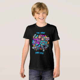 ママ&息子 グラフィティ ストリート: トリーブレンドTシャツ トライブレンドTシャツ