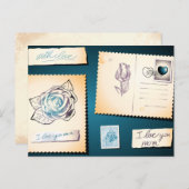 ママ、愛してるよ、ポストカード ポストカード (正面/裏面)