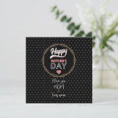 ママ、愛してる カード (スタンド正面)