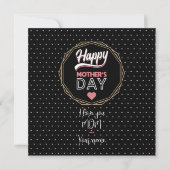 ママ、愛してる カード (正面)