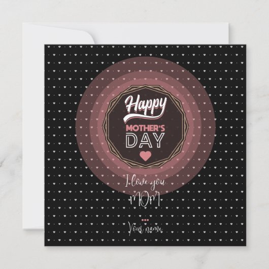 ママ、愛してる カード (正面)