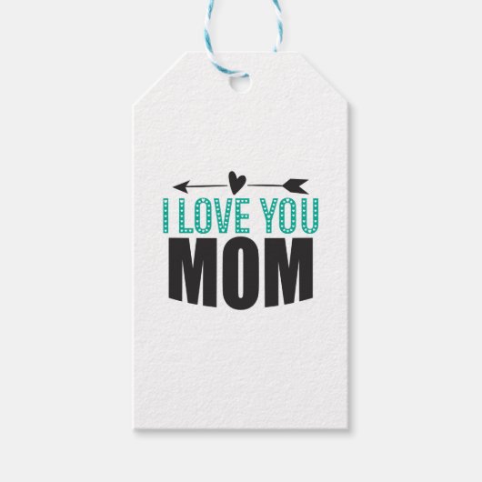 ママ 愛してる ギフトタグ (正面)