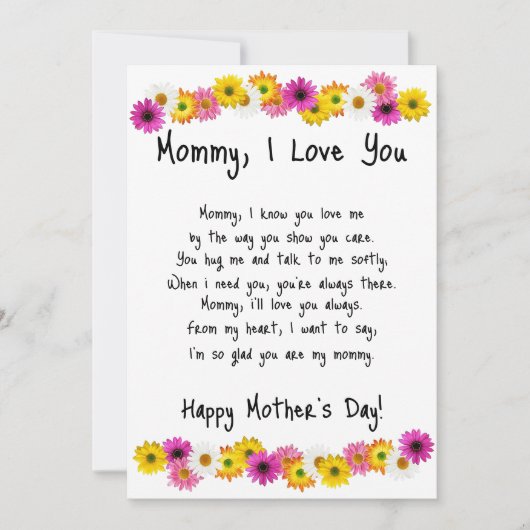 ママ、愛してる シーズンカード (正面)