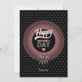 ママ、愛してる 招待状