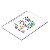 ママ、愛してる。誕生日おめでとう。 ノートブック (左側)