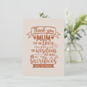 ママ、愛と知恵をありがとう シーズンカード (スタンド正面)