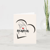 ママ 招待状 (正面)