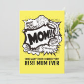 ママ！母の日のカー感謝していド 招待状 (スタンド正面)