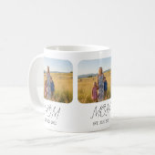 ママ 母の日 フォト コーヒーマグカップ (正面左)